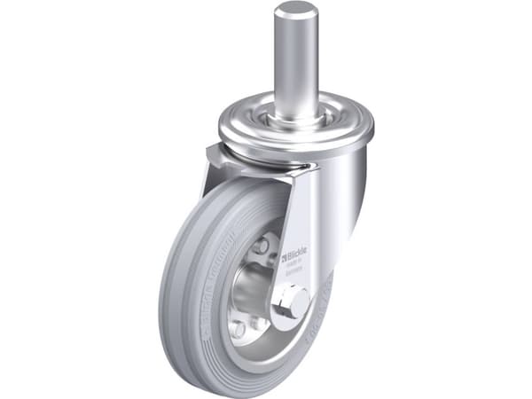 Blickle 614487 LEZ-VE 100R-SG Teräksinen kääntöpyörä Pyörän halkaisija: 100 mm Kantavuus (max.): 70 kg 1 kpl