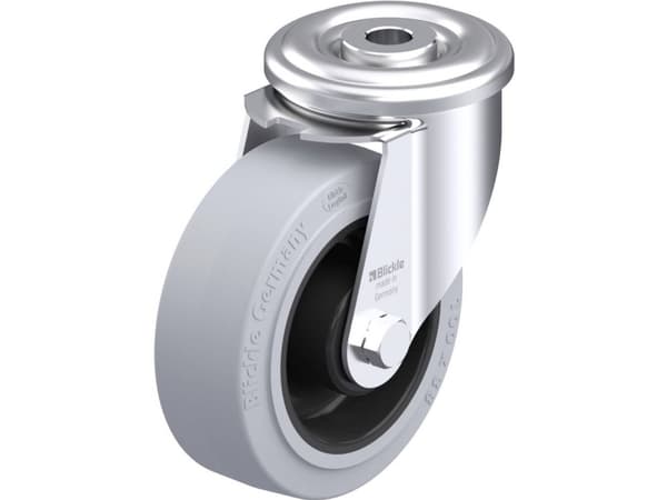Blickle 628412 LER-POEV 100R-SG Teräksinen kääntöpyörä Pyörän halkaisija: 100 mm Kantavuus (max.): 150 kg 1 kpl