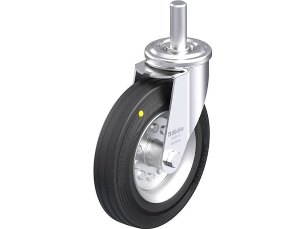 Blickle 636837 LEZ-VE 200R-22-EL Teräksinen kääntöpyörä Pyörän halkaisija: 200 mm Kantavuus (max.): 205 kg 1 kpl