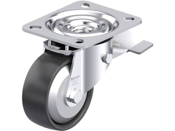 Blickle 71258 L-PP 80G-ST-FA Teräksinen kääntöpyörä Pyörän halkaisija: 80 mm Kantavuus (max.): 120 kg 1 kpl