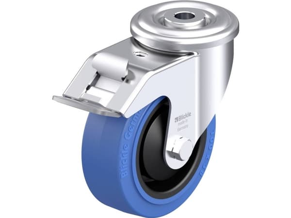 Blickle 739638 LER-POEV 100KA-FI-SB Teräksinen kääntöpyörä Pyörän halkaisija: 100 mm Kantavuus (max.): 150 kg 1 kpl
