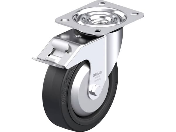 Blickle 749600 LE-POEV 125KAD-FI-FA Ohjauspyörä terästä Pyörän halkaisija: 125 mm Kantavuus (max.): 150 kg 1 kpl