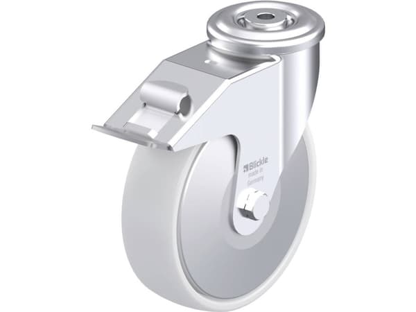 Blickle 749765 LER-PO 175R-FI-FA Styrehjul i stål Hjuldiameter: 175 mm Bæreevne (maks.): 300 kg 1 stk