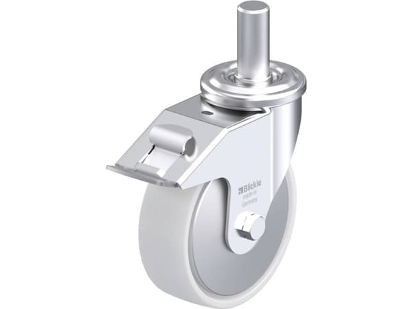 Blickle 749837 LEZ-PO 150G-27-FI-FA Teräksinen kääntöpyörä Pyörän halkaisija: 150 mm Kantavuus (max.): 300 kg 1 kpl