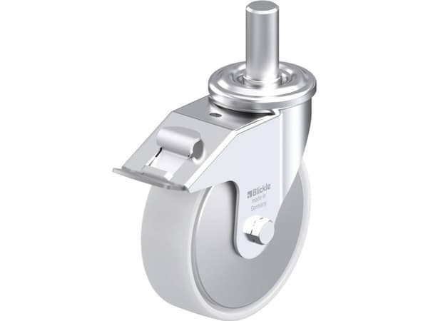 Blickle 749840 LEZ-PO 160G-27-FI-FA Styrehjul i stål Hjuldiameter: 160 mm Bæreevne (maks.): 300 kg 1 stk