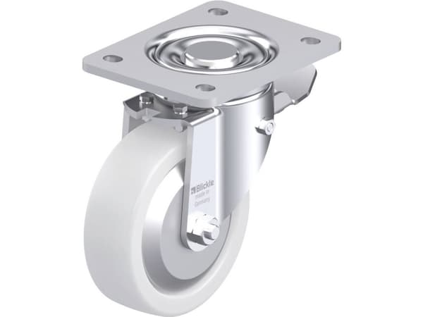 Blickle 750165 LH-SPO 125K-3-ST-FA Teräksinen kääntöpyörä Pyörän halkaisija: 125 mm Kantavuus (max.): 700 kg 1 kpl