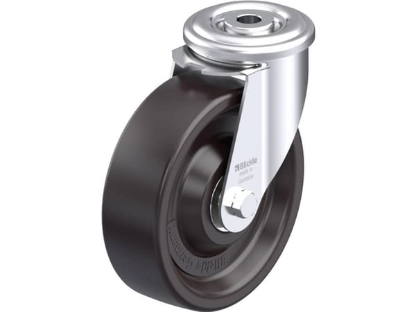 Blickle 755766 LIR-PHN 125HK Pyörä Pyörän halkaisija: 125 mm Kantavuus (max.): 150 kg 1 kpl