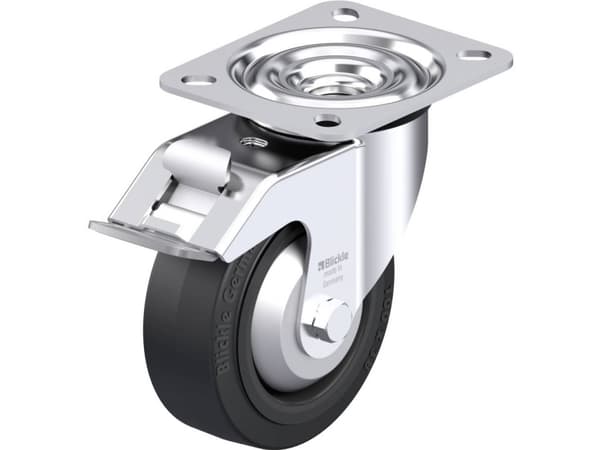Blickle 850104 LE-POEV 100XR-FI-FA Styrehjul i stål Hjuldiameter: 100 mm Bæreevne (maks.): 150 kg 1 stk