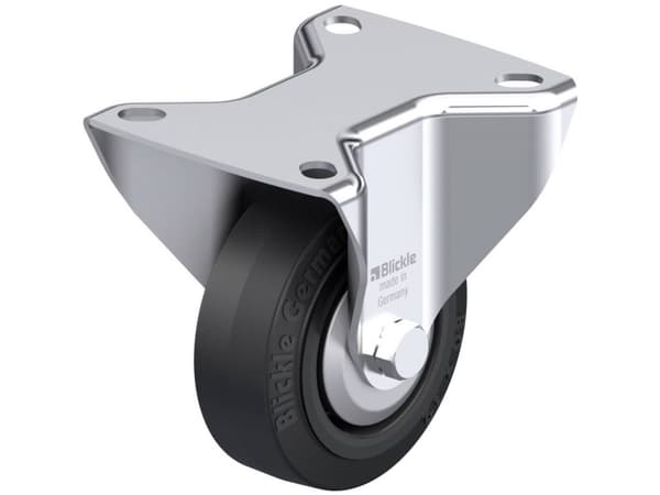 Blickle 850361 B-POEV 80XR-FA Kiinteä teräspyörä Pyörän halkaisija: 80 mm Kantavuus (max.): 140 kg 1 kpl