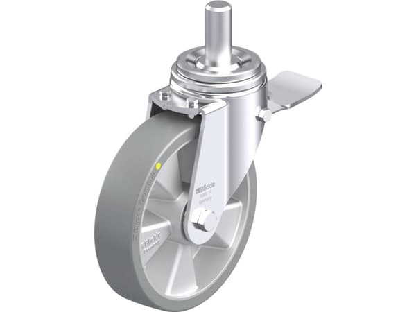 Blickle 852535 LHZ-ALTH 200K-ST-AS Teräksinen kääntöpyörä Pyörän halkaisija: 200 mm Kantavuus (max.): 800 kg 1 kpl