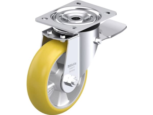 Blickle 856650 L-ALTH 160K-ST-CO Styrehjul i stål Hjuldiameter: 160 mm Bæreevne (maks.): 400 kg 1 stk