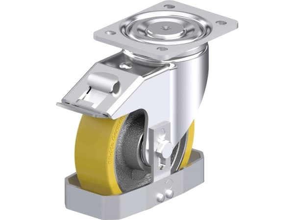 Blickle 857058 LH-GTH 160K-FI-FS Teräksinen kääntöpyörä Pyörän halkaisija: 160 mm Kantavuus (max.): 800 kg 1 kpl
