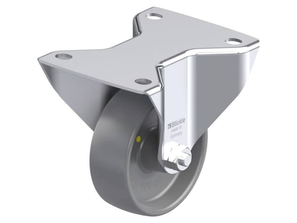 Blickle 872643 BK-PO 100G-3-ELS Fast hjul i stål Hjuldiameter: 100 mm Bæreevne (maks.): 280 kg 1 stk