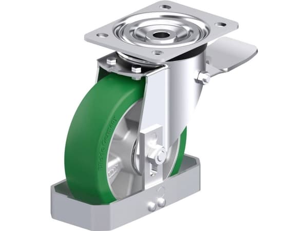 Blickle 882299 L-ALST 160K-ST-FS Ohjauspyörä terästä Pyörän halkaisija: 160 mm Kantavuus (max.): 400 kg 1 kpl