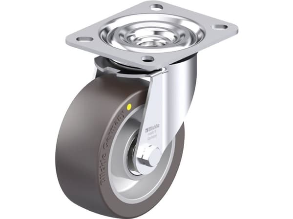 Blickle 887131 L-ALST 100K-AS Teräksinen kääntöpyörä Pyörän halkaisija: 100 mm Kantavuus (max.): 250 kg 1 kpl