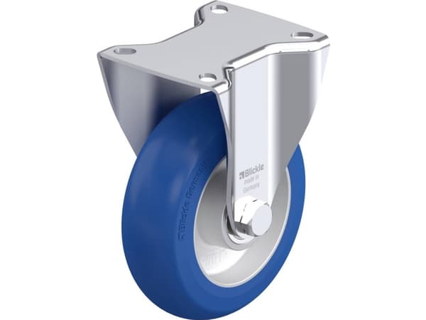Blickle 887413 BK-ALBS 125K-1-CO Kiinteä teräspyörä Pyörän halkaisija: 125 mm Kantavuus (max.): 350 kg 1 kpl