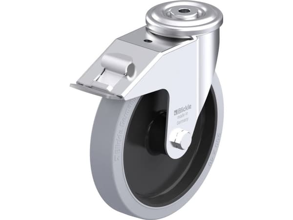 Blickle 887752 LER-POEV 201R-FI-SG Ohjauspyörä terästä Pyörän halkaisija: 200 mm Kantavuus (max.): 300 kg 1 kpl