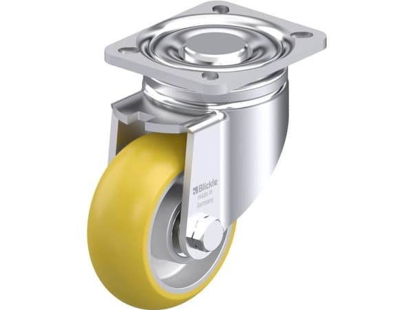 Blickle 889810 LH-ALTH 101K-1-CO Ohjauspyörä terästä Pyörän halkaisija: 100 mm Kantavuus (max.): 420 kg 1 kpl