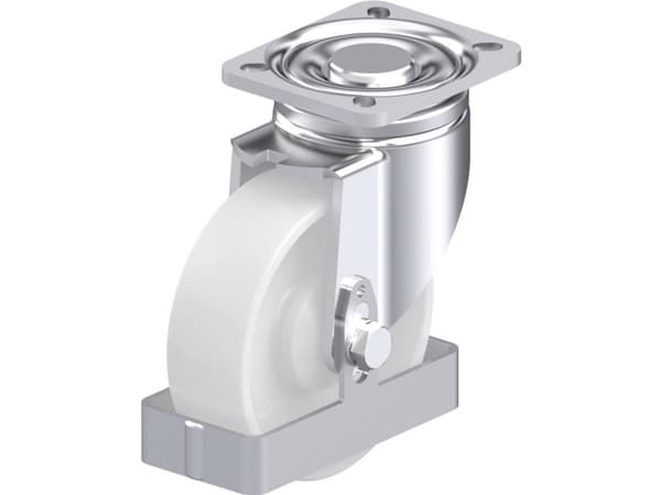 Blickle 905440 LH-PO 125KA-1-FS Teräksinen kääntöpyörä Pyörän halkaisija: 125 mm Kantavuus (max.): 300 kg 1 kpl
