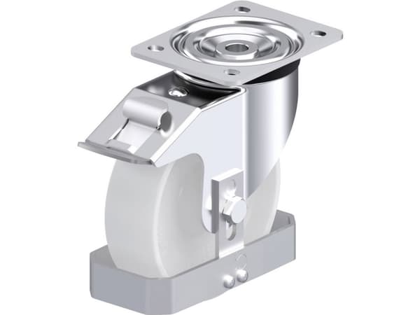 Blickle 912730 L-PO 160R-FI-FS Teräksinen kääntöpyörä Pyörän halkaisija: 160 mm Kantavuus (max.): 400 kg 1 kpl
