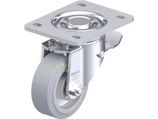 Blickle 918027 LH-ALEV 100K-3-ST-SG-AS Teräksinen kääntöpyörä Pyörän halkaisija: 100 mm Kantavuus (max.): 200 kg 1 kpl