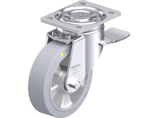 Blickle 918030 LH-ALEV 160K-ST-SG-AS Teräksinen kääntöpyörä Pyörän halkaisija: 160 mm Kantavuus (max.): 350 kg 1 kpl