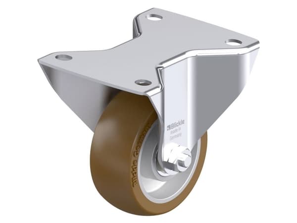 Blickle 920162 BK-ALB 101K-3 Kiinteä teräspyörä Pyörän halkaisija: 100 mm Kantavuus (max.): 350 kg 1 kpl