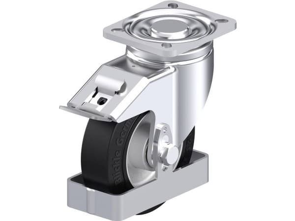 Blickle 920350 LH-ALEV 125K-1-FI-FS Styrehjul i stål Hjuldiameter: 125 mm Bæreevne (maks.): 250 kg 1 stk