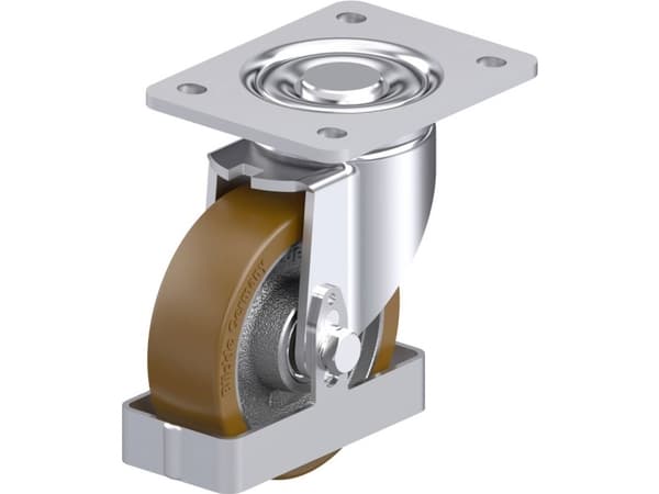 Blickle 921069 LH-GB 125K-3-FS Teräksinen kääntöpyörä Pyörän halkaisija: 125 mm Kantavuus (max.): 550 kg 1 kpl