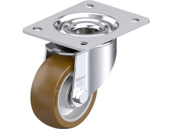 Blickle 921159 LK-ALB 101K-3 Teräksinen kääntöpyörä Pyörän halkaisija: 100 mm Kantavuus (max.): 350 kg 1 kpl