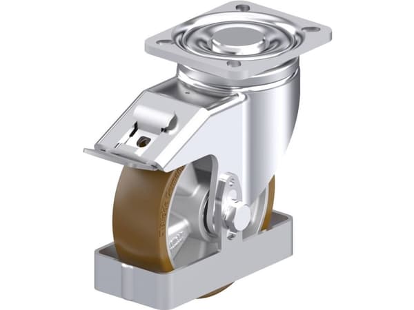 Blickle 922050 LH-ALB 125K-1-FI-FS Styrehjul i stål Hjuldiameter: 125 mm Bæreevne (maks.): 550 kg 1 stk