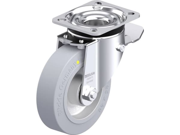 Blickle 936099 LK-ALEV 125K-1-ST-SG-AS Teräksinen kääntöpyörä Pyörän halkaisija: 125 mm Kantavuus (max.): 250 kg 1 kpl