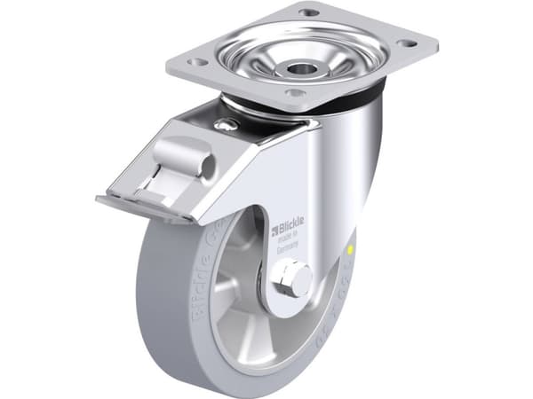 Blickle 936105 LK-ALEV 160K-FI-SG-AS Teräksinen kääntöpyörä Pyörän halkaisija: 160 mm Kantavuus (max.): 350 kg 1 kpl