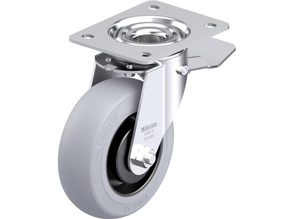 Blickle 936137 LE-POES 150KA-ST-SG Teräksinen kääntöpyörä Pyörän halkaisija: 150 mm Kantavuus (max.): 280 kg 1 kpl