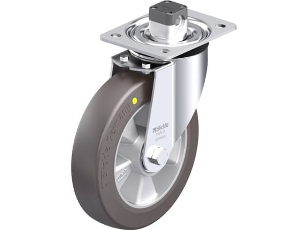 Blickle 936469 L-ALST 200K-CS11-AS Teräksinen kääntöpyörä Pyörän halkaisija: 200 mm Kantavuus (max.): 400 kg 1 kpl