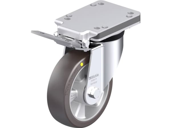 Blickle 936495 LK-ALST 160K-IS-AS Ohjauspyörä terästä Pyörän halkaisija: 160 mm Kantavuus (max.): 580 kg 1 kpl