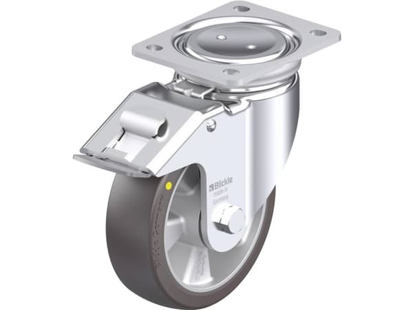 Blickle 936511 LUH-ALST 160K-FI-AS Ohjauspyörä terästä Pyörän halkaisija: 160 mm Kantavuus (max.): 580 kg 1 kpl
