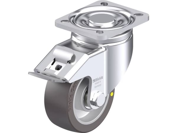 Blickle 936518 LH-ALST 100K-1-FI-AS Ohjauspyörä terästä Pyörän halkaisija: 100 mm Kantavuus (max.): 320 kg 1 kpl