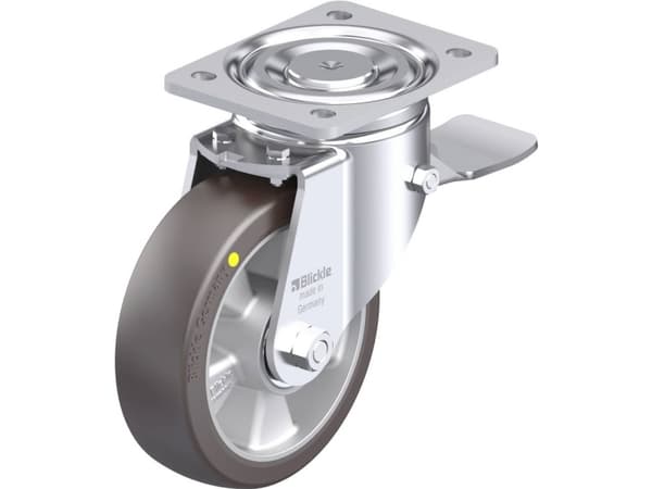 Blickle 936533 LH-ALST 160K-ST-AS Ohjauspyörä terästä Pyörän halkaisija: 160 mm Kantavuus (max.): 580 kg 1 kpl