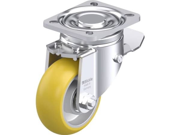 Blickle 936656 LH-ALTH 101K-1-ST-CO Ohjauspyörä terästä Pyörän halkaisija: 100 mm Kantavuus (max.): 420 kg 1 kpl