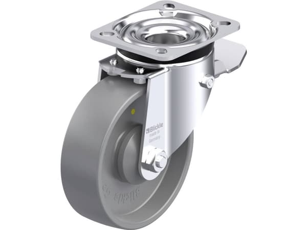 Blickle 936940 LK-PO 125KA-1-ST-ELS Teräksinen kääntöpyörä Pyörän halkaisija: 125 mm Kantavuus (max.): 300 kg 1 kpl