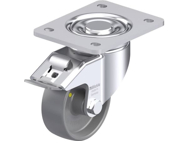 Blickle 936982 LH-PO 100G-3-FI-ELS Styrehjul i stål Hjuldiameter: 100 mm Bæreevne (maks.): 280 kg 1 stk