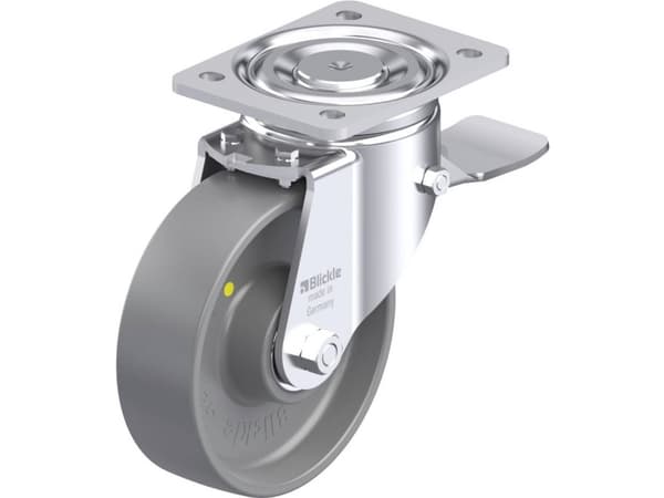 Blickle 937010 LH-PO 160K-ST-ELS Teräksinen kääntöpyörä Pyörän halkaisija: 160 mm Kantavuus (max.): 450 kg 1 kpl