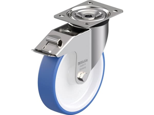 Blickle 937279 LX-POTHS 200G-FI Ohjauspyörä ruostumatonta terästä Pyörän halkaisija: 200 mm Kantavuus (max.): 400 kg 1 kpl