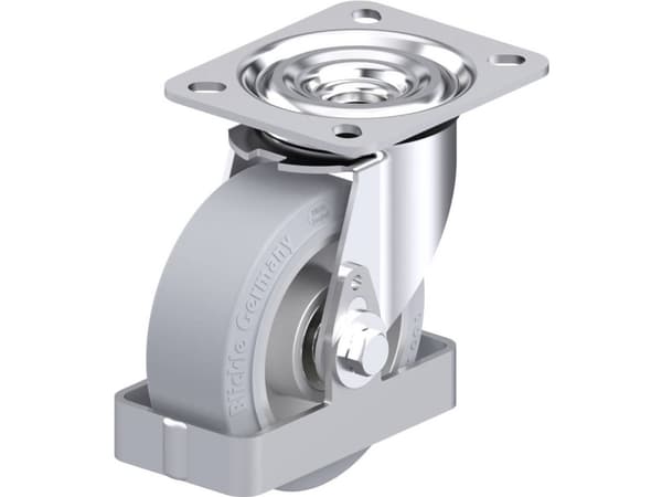 Blickle 938502 L-ALEV 100K-SG-FS Teräksinen kääntöpyörä Pyörän halkaisija: 100 mm Kantavuus (max.): 200 kg 1 kpl