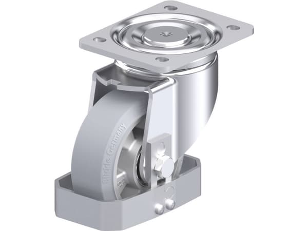 Blickle 938618 LH-ALEV 127K-SG-FS Teräksinen kääntöpyörä Pyörän halkaisija: 125 mm Kantavuus (max.): 300 kg 1 kpl