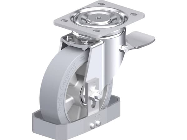 Blickle 938632 LH-ALEV 160K-ST-SG-FS Teräksinen kääntöpyörä Pyörän halkaisija: 160 mm Kantavuus (max.): 400 kg 1 kpl