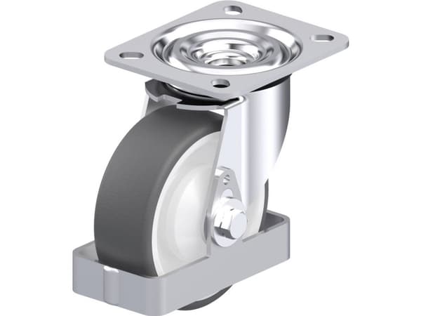 Blickle 938903 L-POTH 100KA-FS Teräksinen kääntöpyörä Pyörän halkaisija: 100 mm Kantavuus (max.): 250 kg 1 kpl