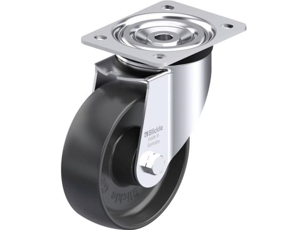 Blickle 46086 L-PP 150R Teräksinen kääntöpyörä Pyörän halkaisija: 150 mm Kantavuus (max.): 300 kg 1 kpl