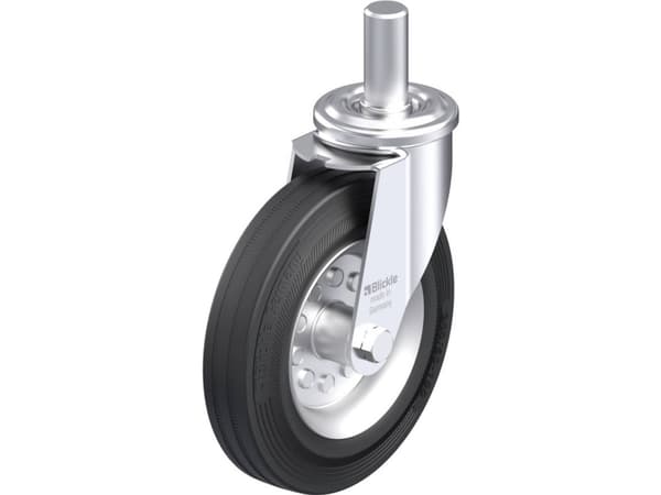 Blickle 576827 LEZ-VE 200R-27 Teräksinen kääntöpyörä Pyörän halkaisija: 200 mm Kantavuus (max.): 205 kg 1 kpl